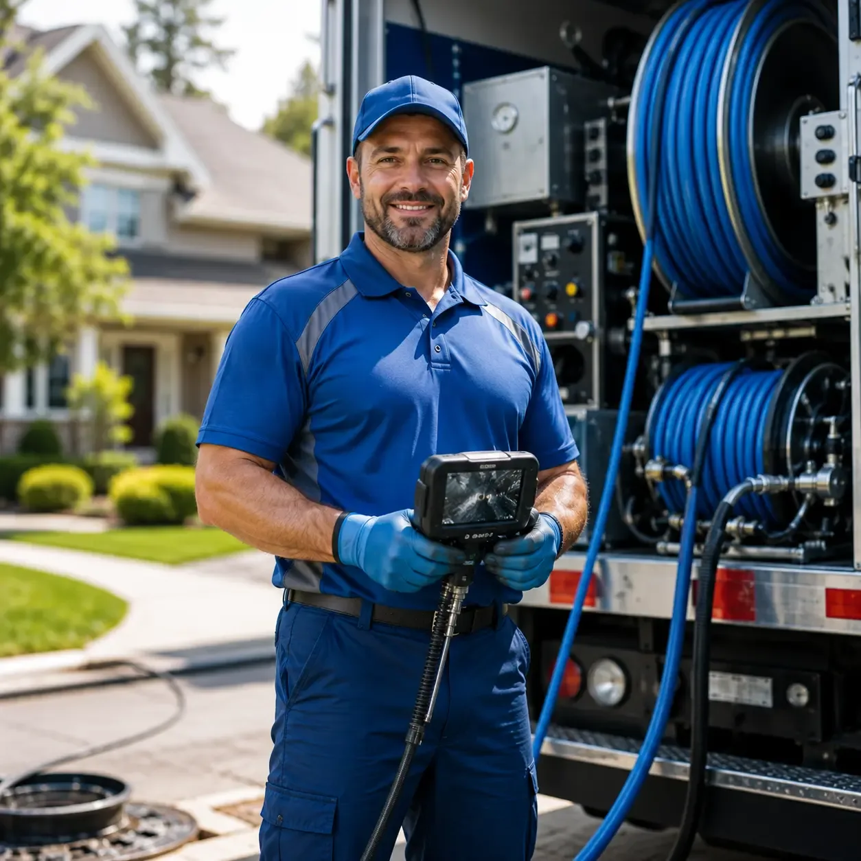 Local outdoor drain cleaning specialists in Woodbridge, VA